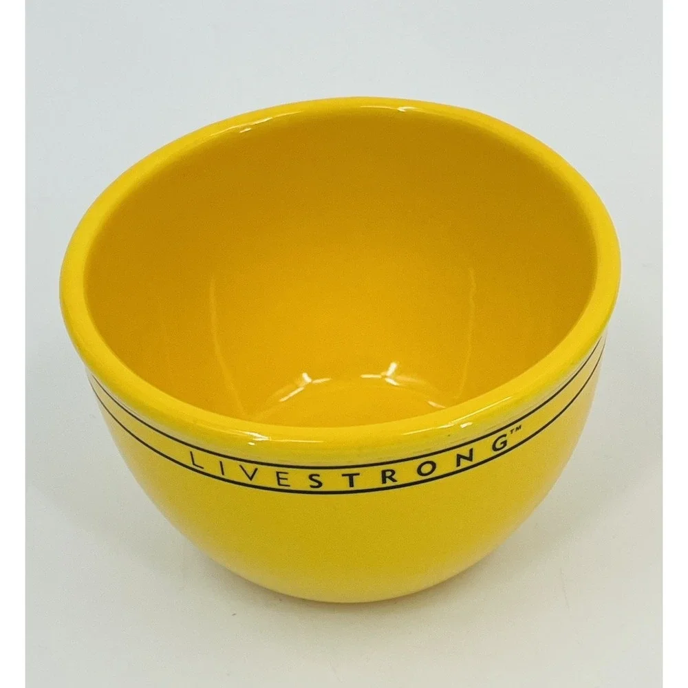Chantal Measuring Cups Nesting Bowls Chantal Live Strong Yellow Set 4 2006